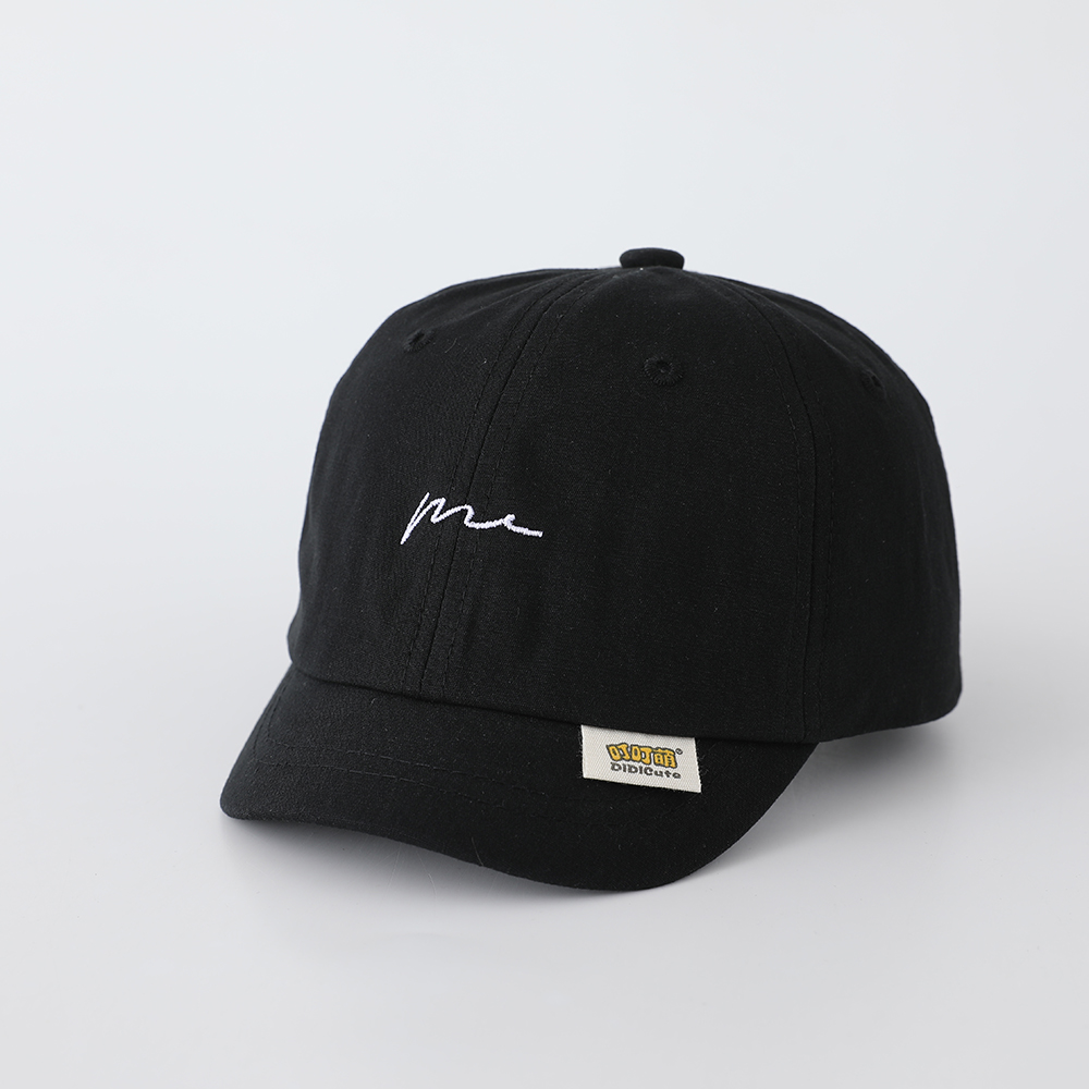 Embroidery Cap - Kinder-Baseballkappe im Koreanischen Stil mit Handgeschriebenem