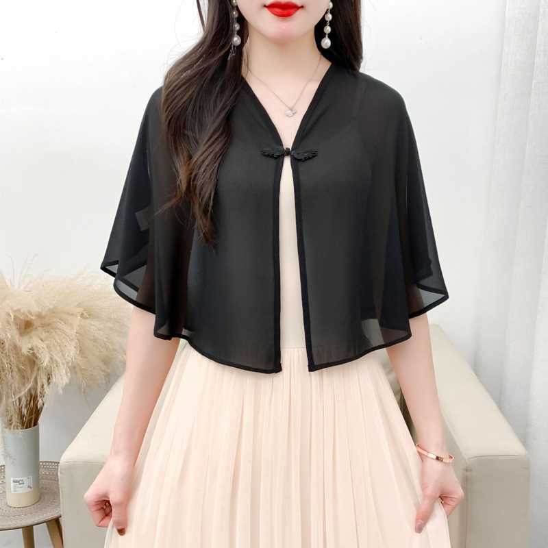 Embroidery Shawl - Sommer frauen Sonnenschutz Kleidung Super Dünne