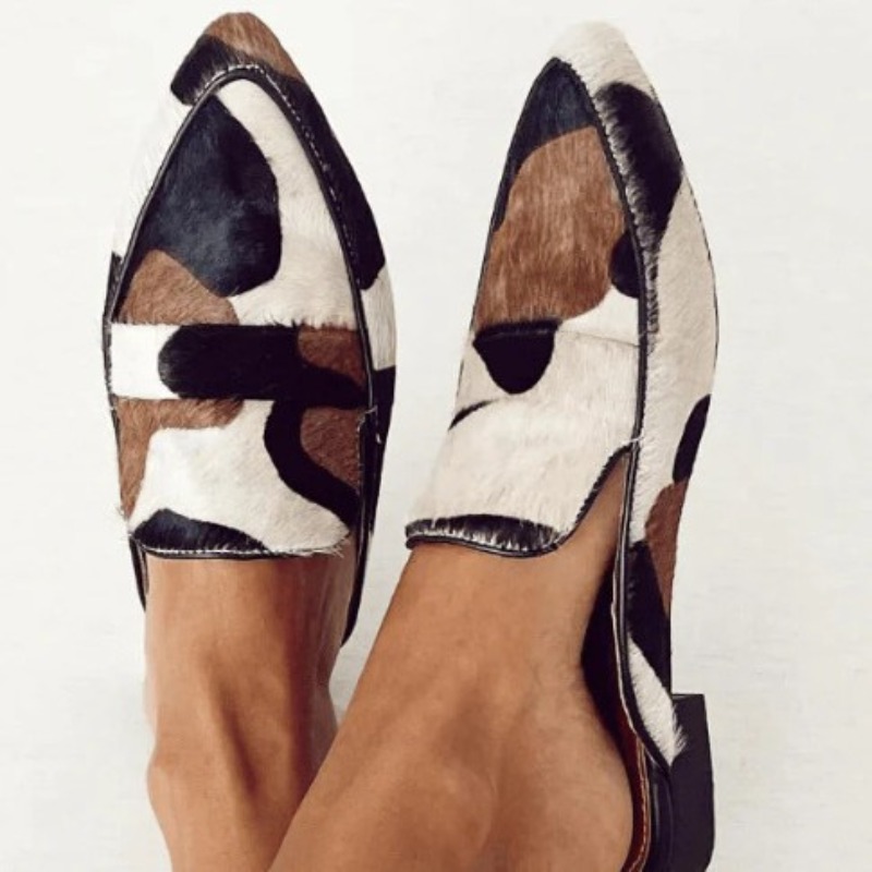 Embroidery Flat Shoes - Britischer Stil 2026 Frühling und Herbst