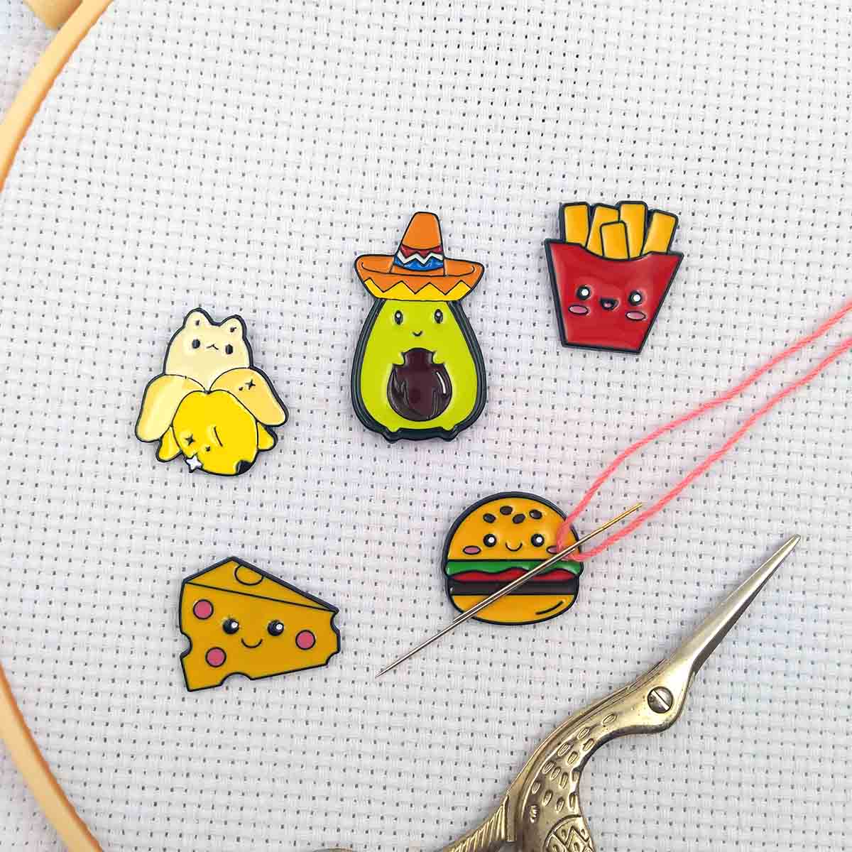 Embroidery Backpack Kit - Magnetische Nadel Minders für Kreuz Stich