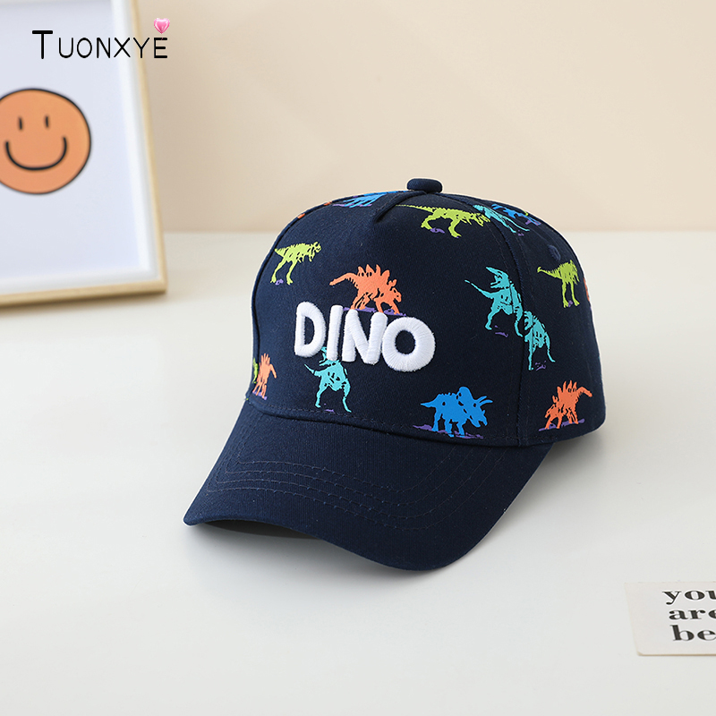 Embroidery Cap - TUONXYE Baby-Mütze mit Dinosaurier-Stickerei, für Jungen