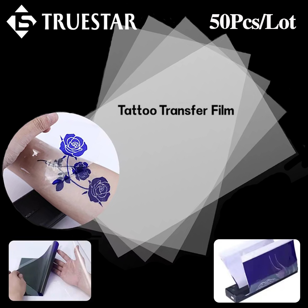 50 Stück transparentes Tattoo  – Transfer Paper Carbon Bewertung und Preis