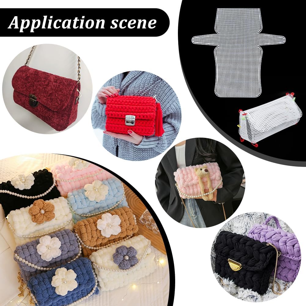 1–4 Stück Kunststoff-Netz-Canv – Embroidery Underlay Bewertung und Preis