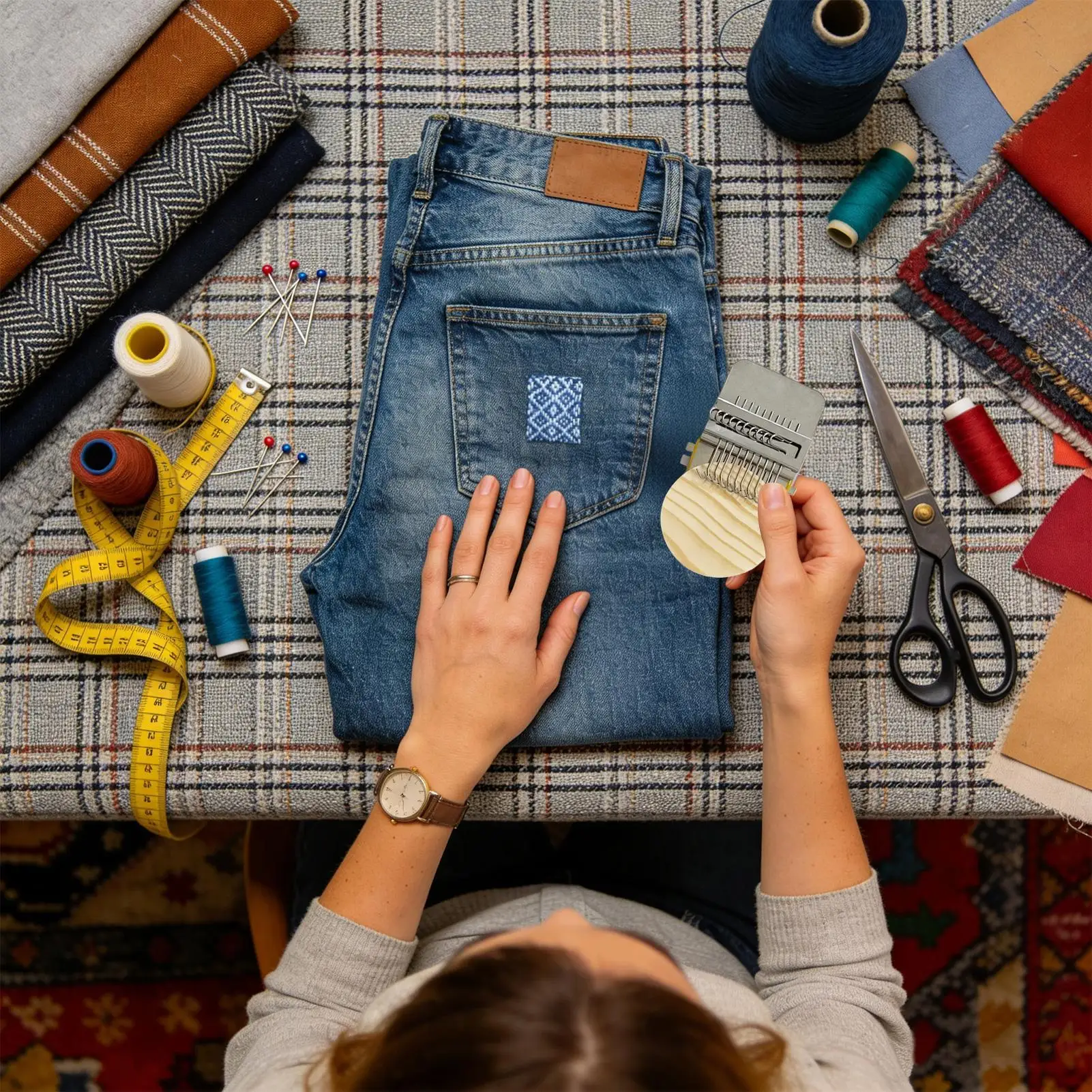 Stopfbrett-Set, Nähwerkzeug, S – Embroidery Jeans Bewertung und Preis