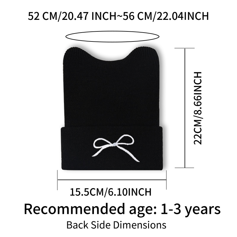 1-3 Jahre Kleinkind Strickmütz – Embroidery Letter Bewertung und Preis