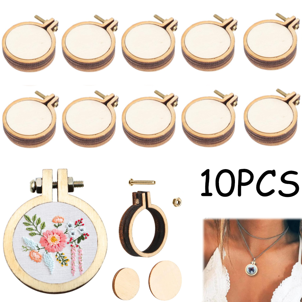 10 Teile/satz Holz Mini Sticke – Stitch Marker Ring Bewertung und Preis