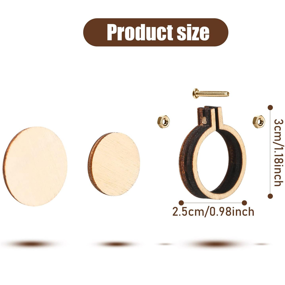 10 Teile/satz Holz Mini Sticke – Stitch Marker Ring Bewertung und Preis