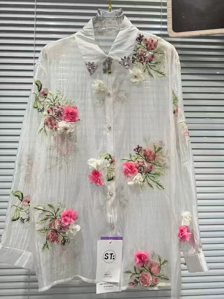 Luxus-Stil Blumen Stickerei Sp – Embroidery Daisy Bewertung und Preis
