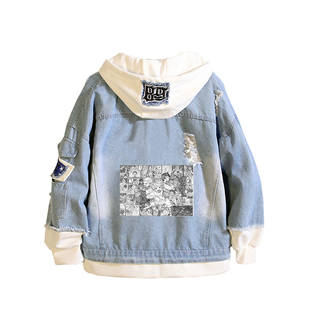 The Promised Neverland Anime J – Embroidery Jacket Jeans Bewertung und Preis