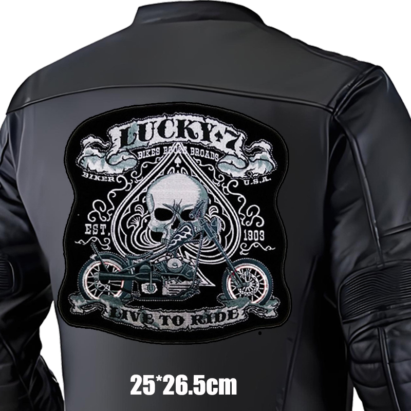 Große Punk-Rückseite Stickerei – Embroidery Jacket Jeans Bewertung und Preis