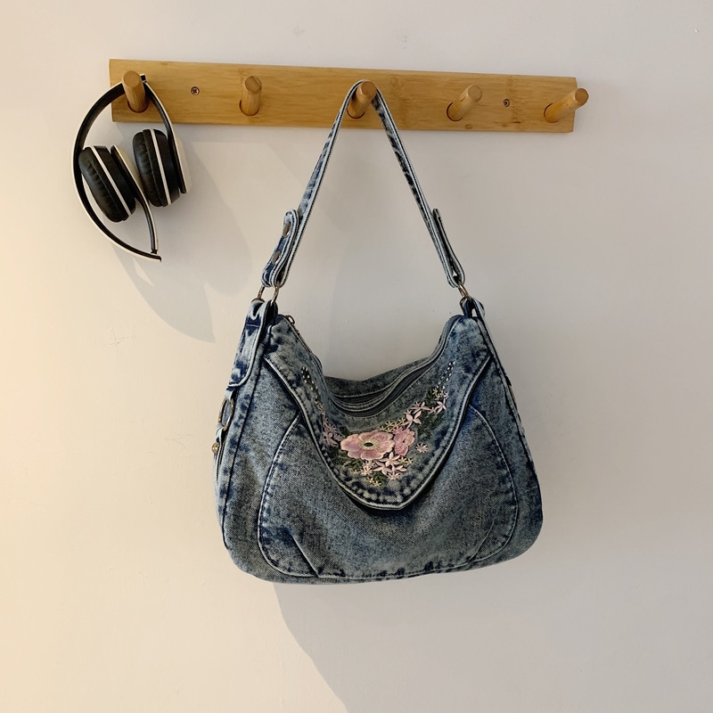 Vintage Denim Umhängetasche mi – Embroidery Jeans Bewertung und Preis