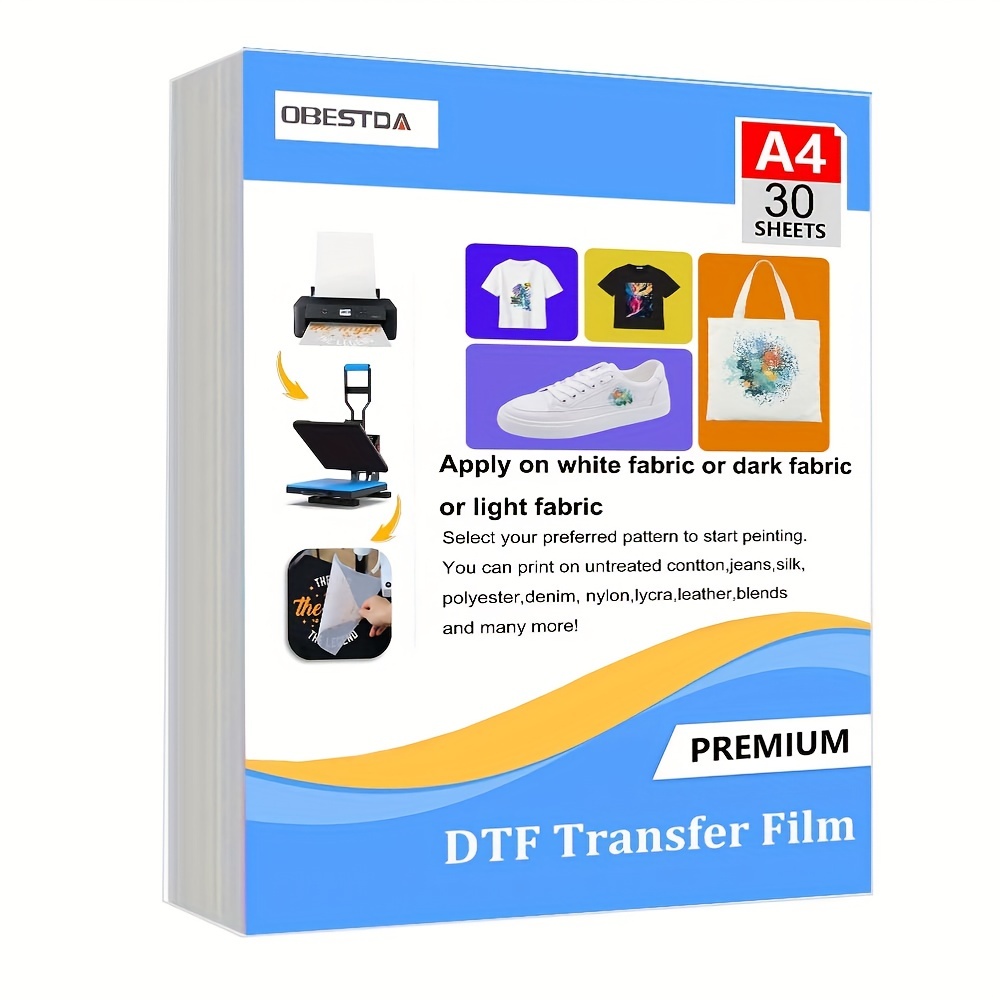 A4 30 Stück DTF-Transferfolie  – Transfer Paper Carbon Bewertung und Preis