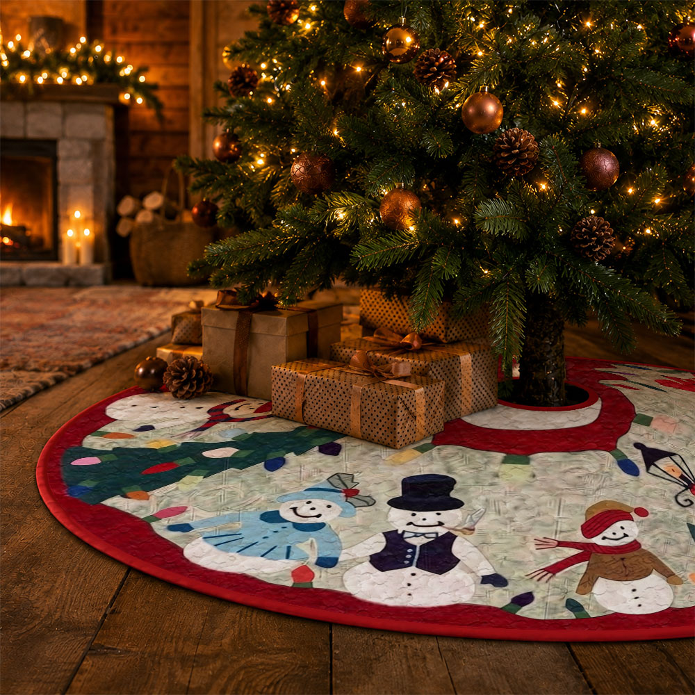 1 Stück Schneemann-Familie Wei – Embroidery Xmas Decorations Bewertung und Preis