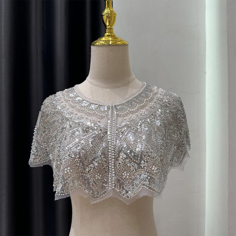 Vintage Pailletten-Verzierter  – Embroidery Shawl Bewertung und Preis