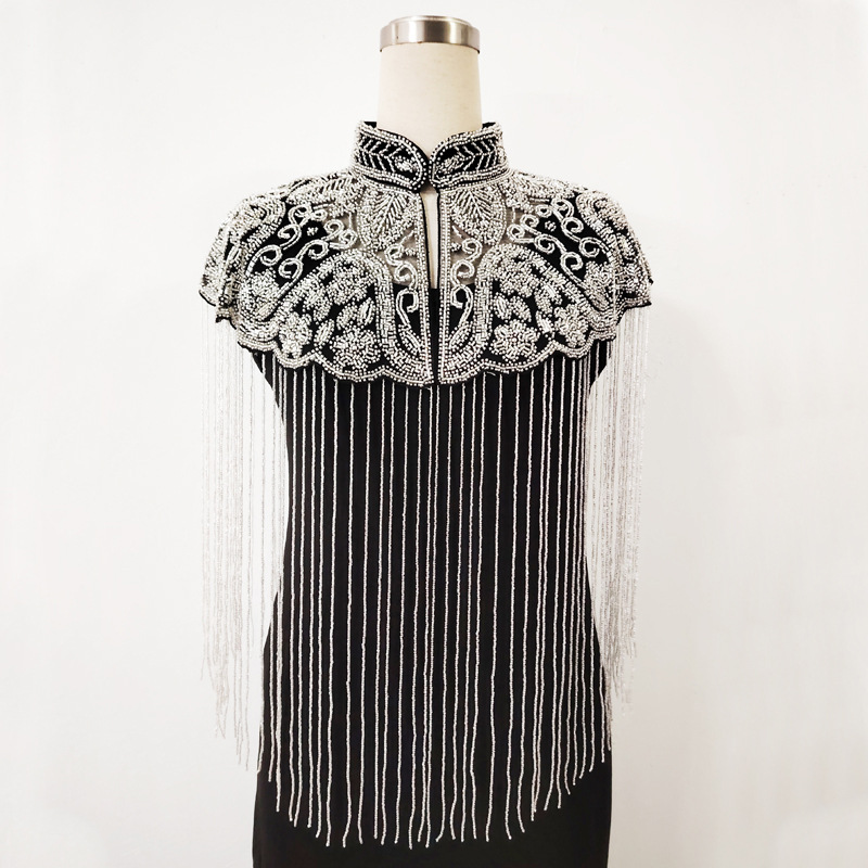 1920er Gatsby Luxus Perlenverz – Embroidery Shawl Bewertung und Preis