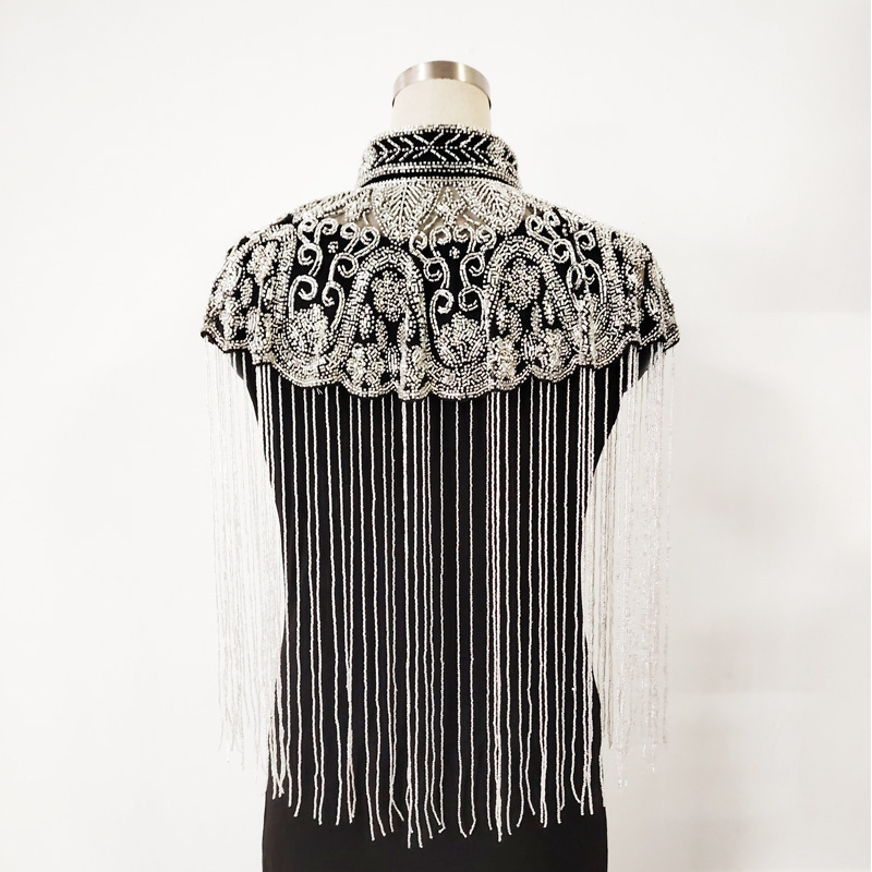 1920er Gatsby Luxus Perlenverz – Embroidery Shawl Bewertung und Preis