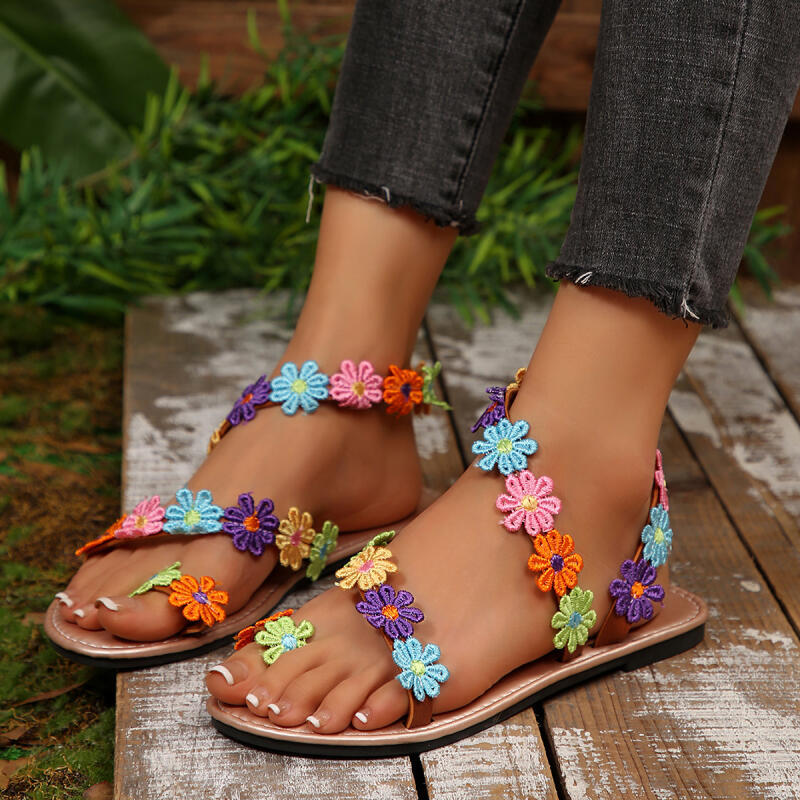 Böhmische bestickte Blumen-Des – Embroidery Flower Bewertung und Preis
