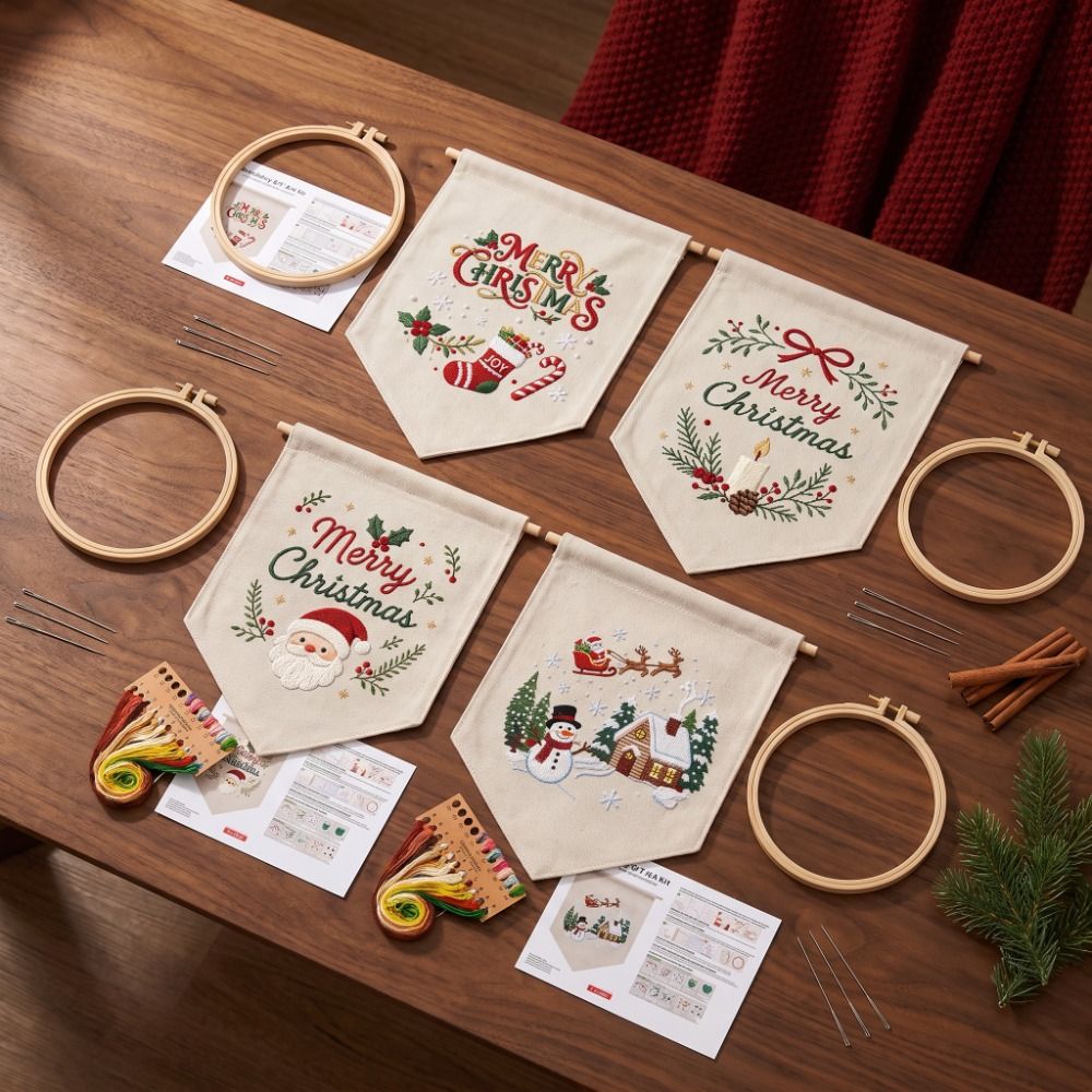 Handgefertigtes Weihnachts-Sti – Embroidery Xmas Decorations Bewertung und Preis