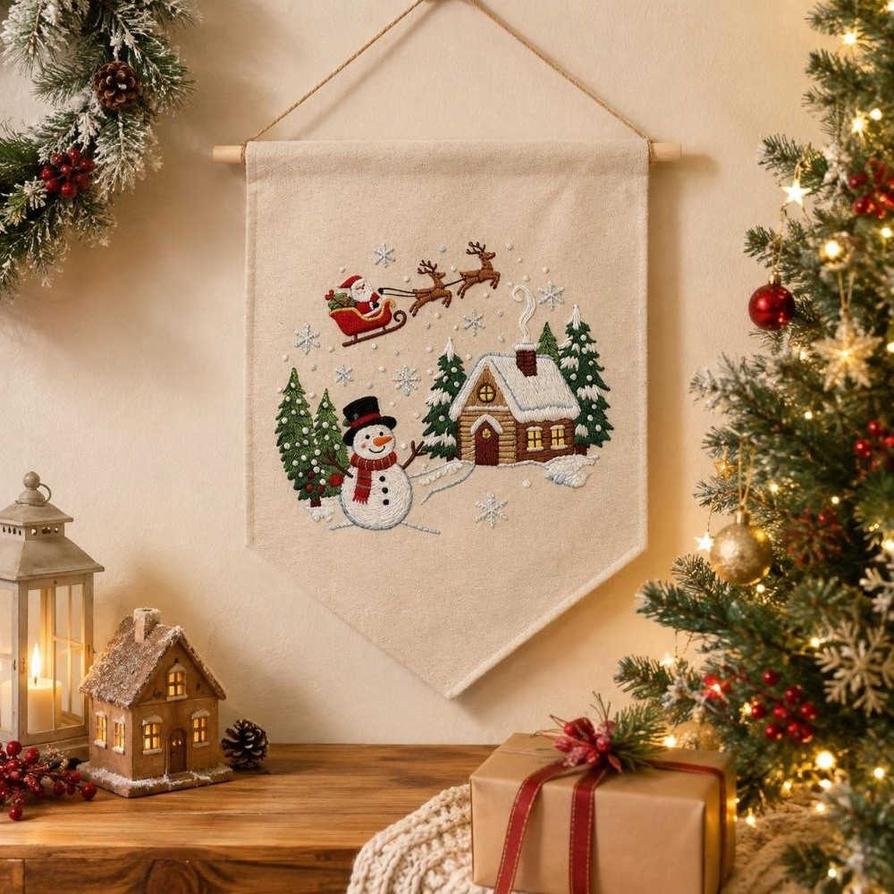 Handgefertigtes Weihnachts-Sti – Embroidery Xmas Decorations Bewertung und Preis