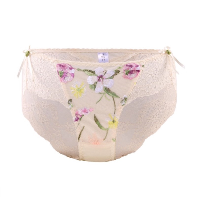 Durchsichtige Spitzenunterwäsc – Embroidery Flower Bewertung und Preis