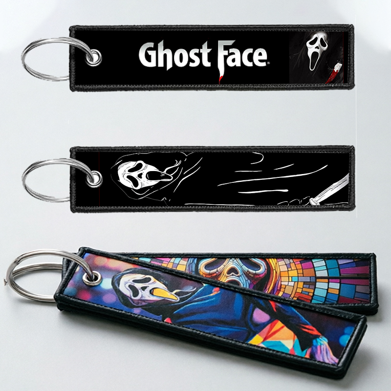 GHOST FACE Schlüsselanhänger f – Embroidery Gift Bewertung und Preis