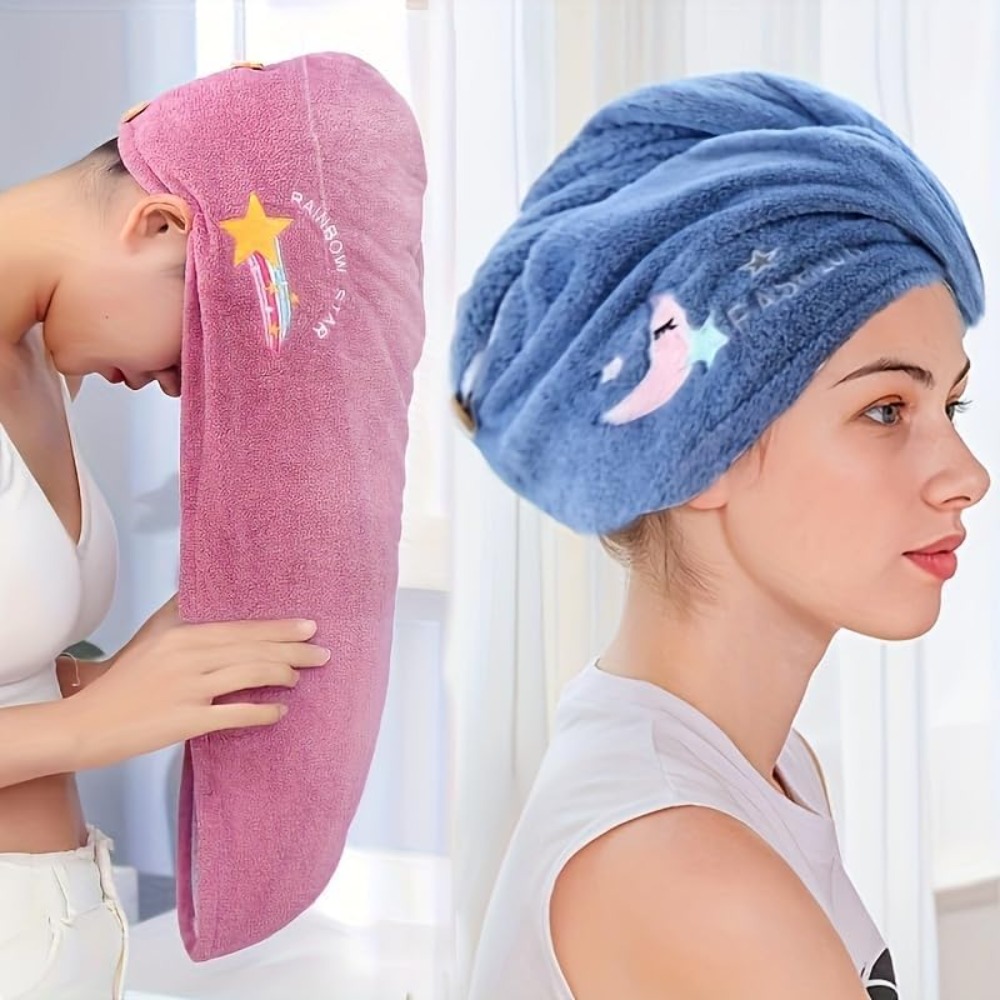 2er-Pack Trockentuch für Haare – Embroidery Shawl Bewertung und Preis