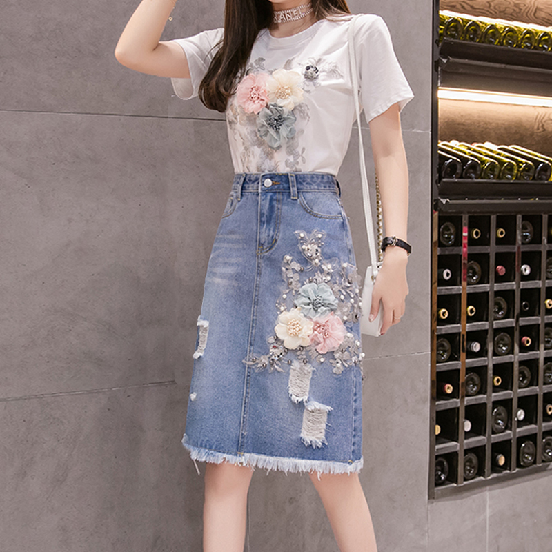 Frauen Schwere Arbeit Stickere – Embroidery Jeans Bewertung und Preis
