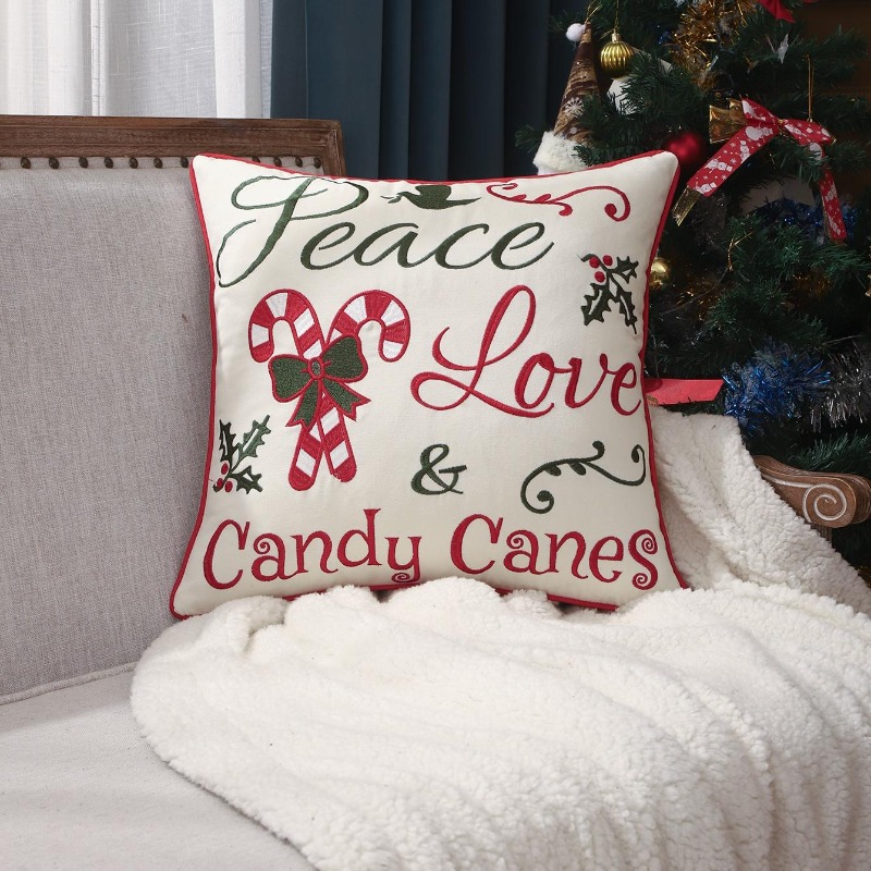 Weihnachtlicher Kissenbezug mi – Embroidery Xmas Decorations Bewertung und Preis