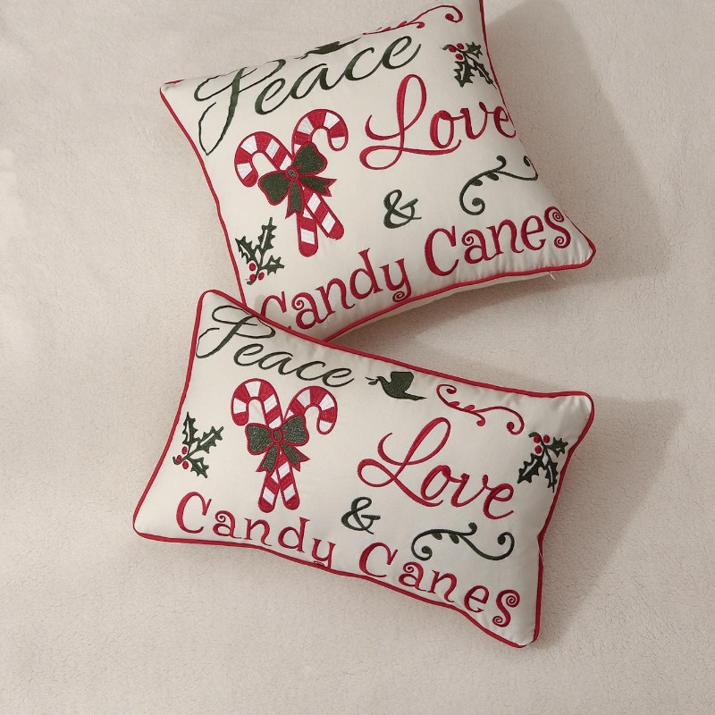 Weihnachtlicher Kissenbezug mi – Embroidery Xmas Decorations Bewertung und Preis