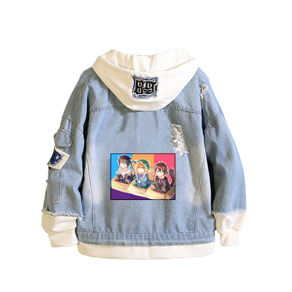 Noragami ARAGOTO Druck Frauen  – Embroidery Jacket Jeans Bewertung und Preis