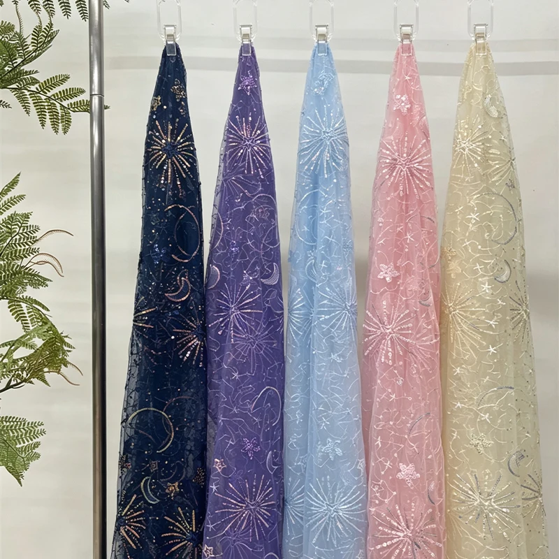 Bunter Stern-Mond-Pailletten-S – Embroidery Underlay Bewertung und Preis