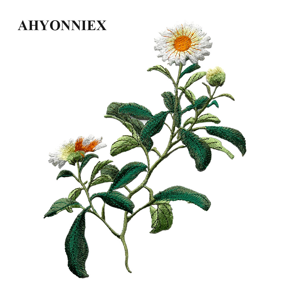 1-teiliger Stickerei-Aufnäher  – Embroidery Daisy Bewertung und Preis