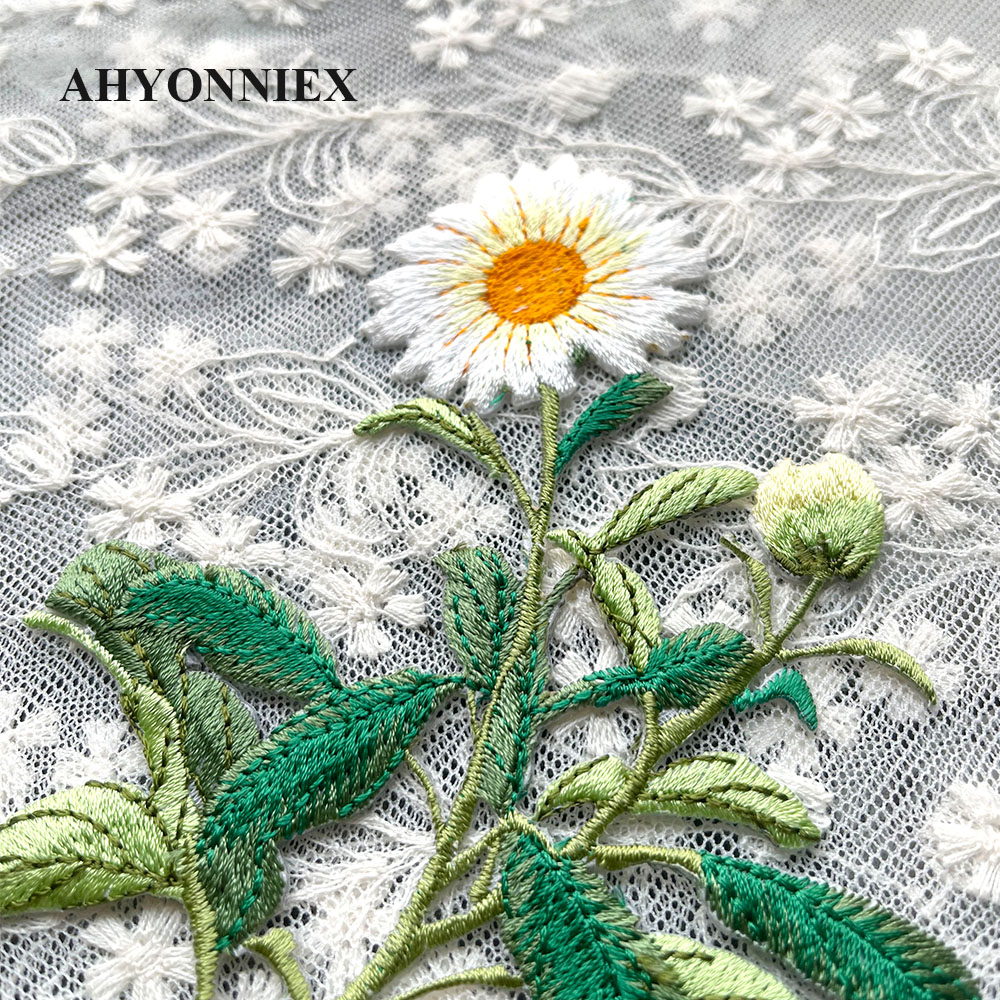 1-teiliger Stickerei-Aufnäher  – Embroidery Daisy Bewertung und Preis
