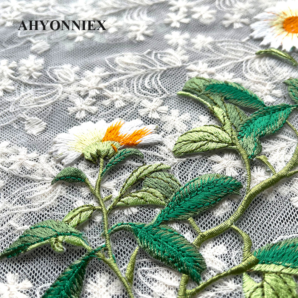 1-teiliger Stickerei-Aufnäher  – Embroidery Daisy Bewertung und Preis