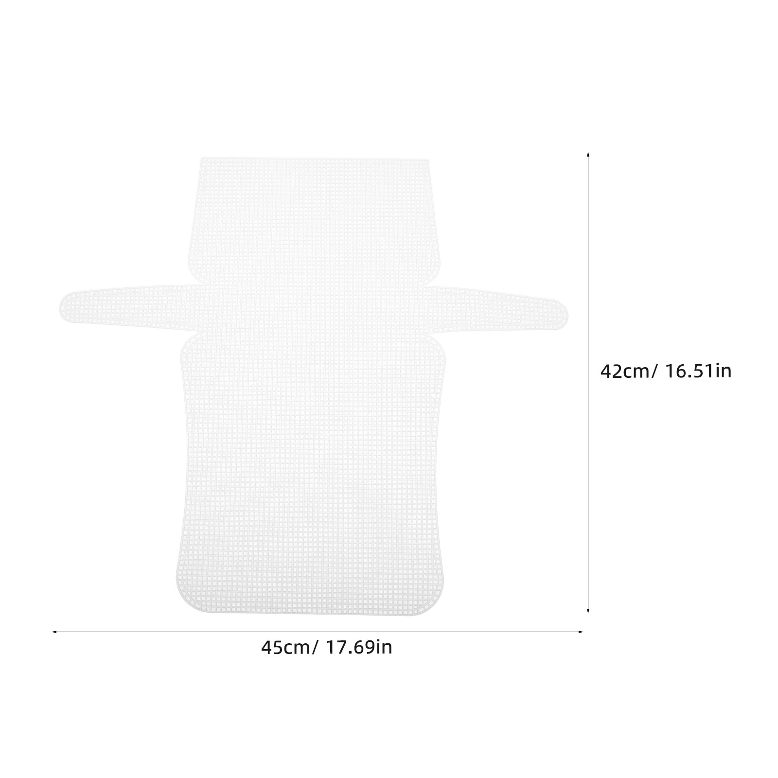 4 Stück Kunststoff-Mesh-Leinwa – Embroidery Yarn Bewertung und Preis