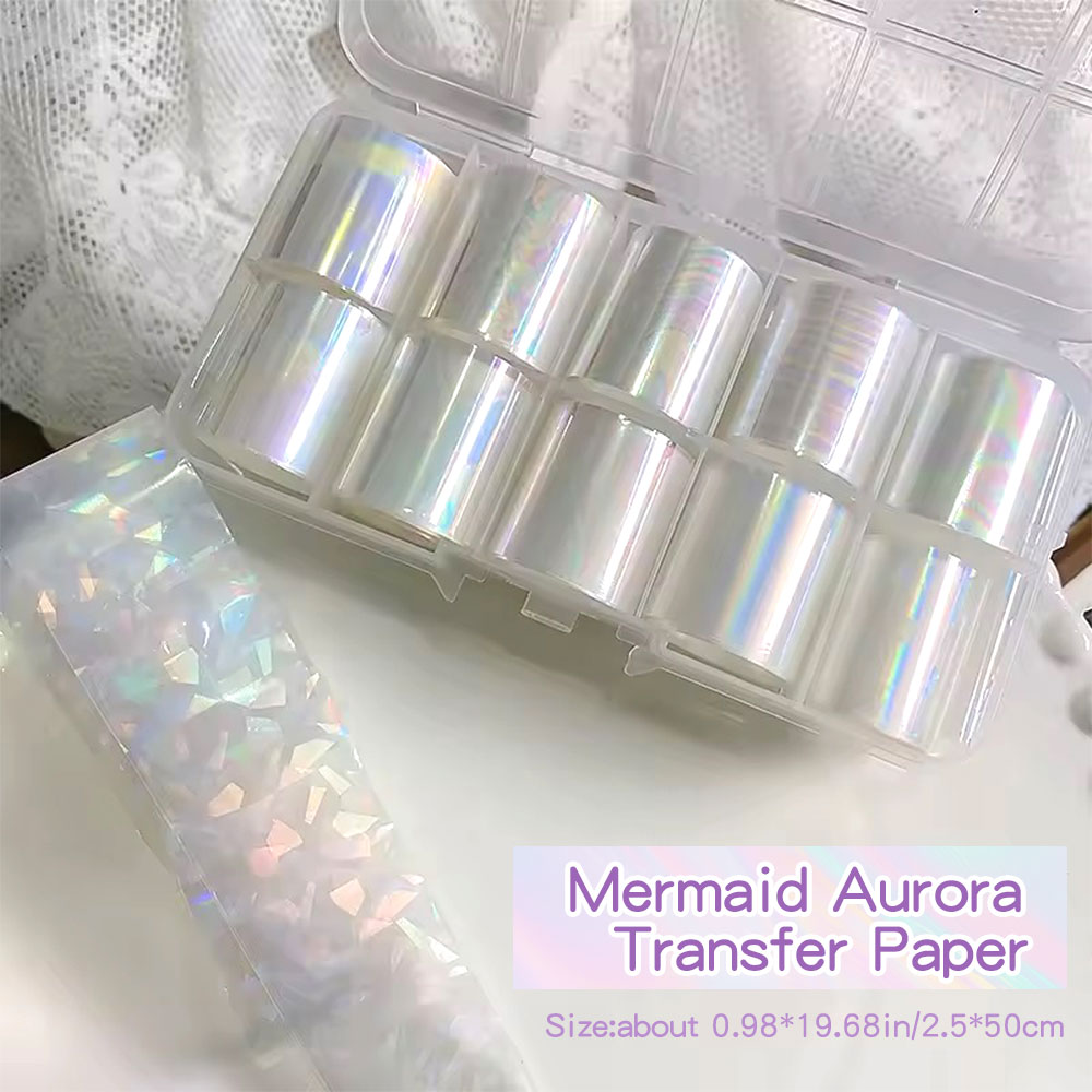 10 Rollen schillerndes Meerjun – Transfer Paper Carbon Bewertung und Preis