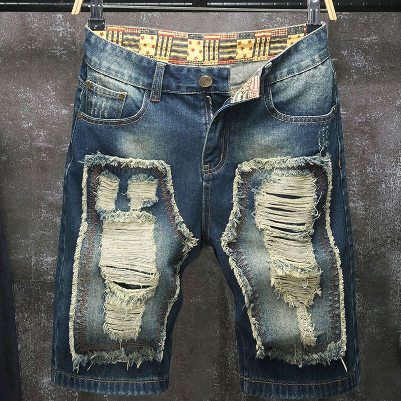 Neue Jeans-Shorts im europäisc – Embroidery Jeans Bewertung und Preis