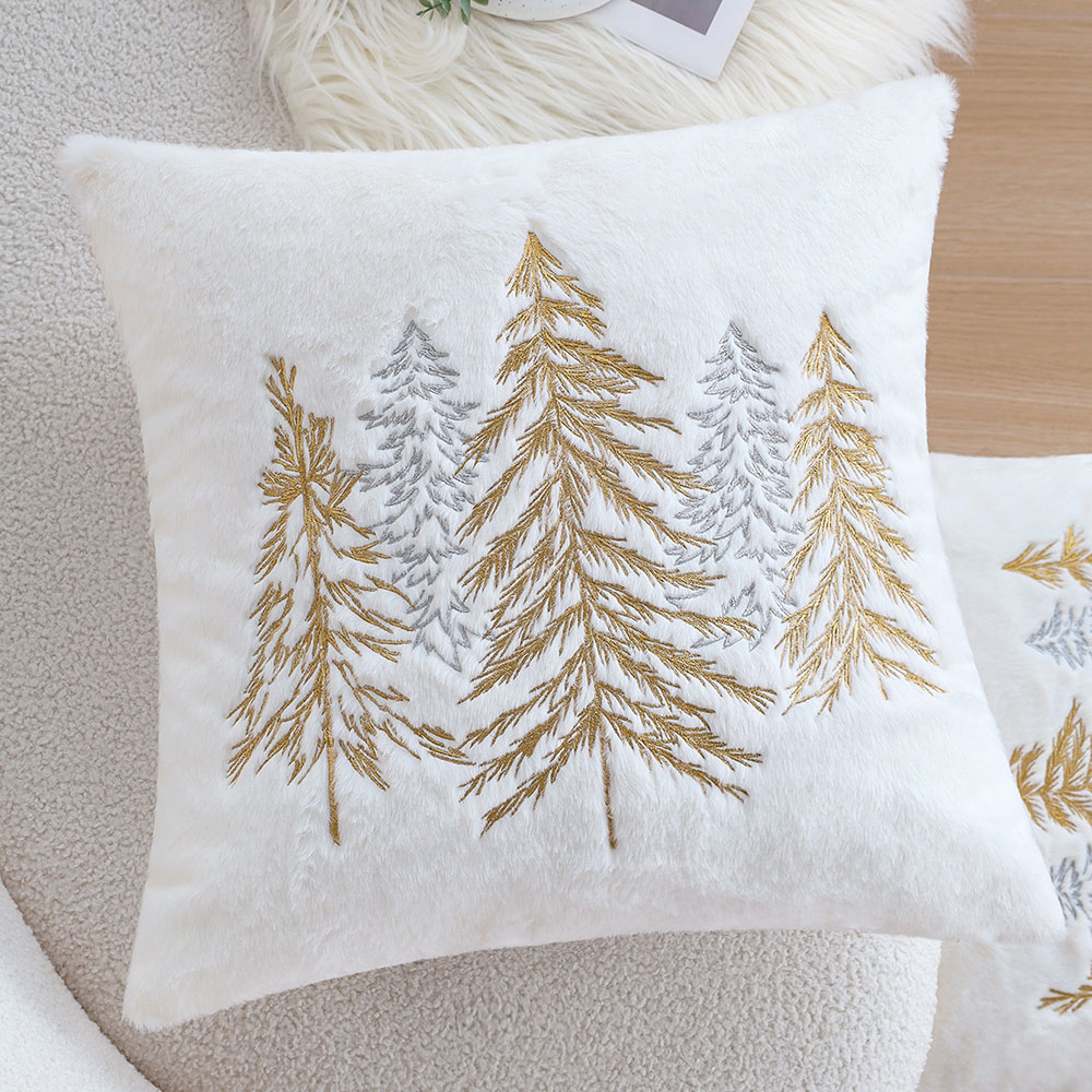 Weihnachten Faux Kaninchen Fel – Embroidery Xmas Decorations Bewertung und Preis