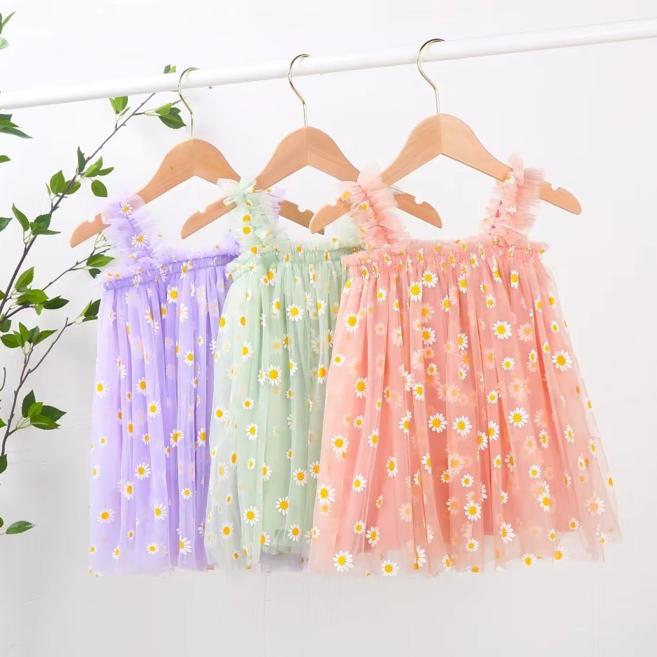 Kleinkind-Tüllkleid für Babys, – Embroidery Daisy Bewertung und Preis