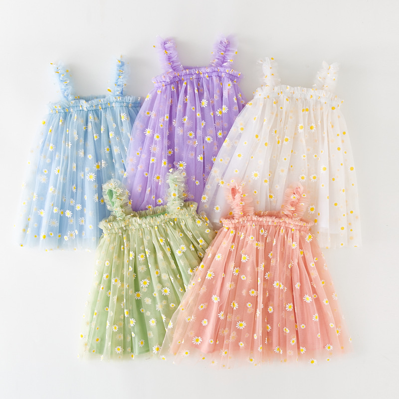 Kleinkind-Tüllkleid für Babys, – Embroidery Daisy Bewertung und Preis