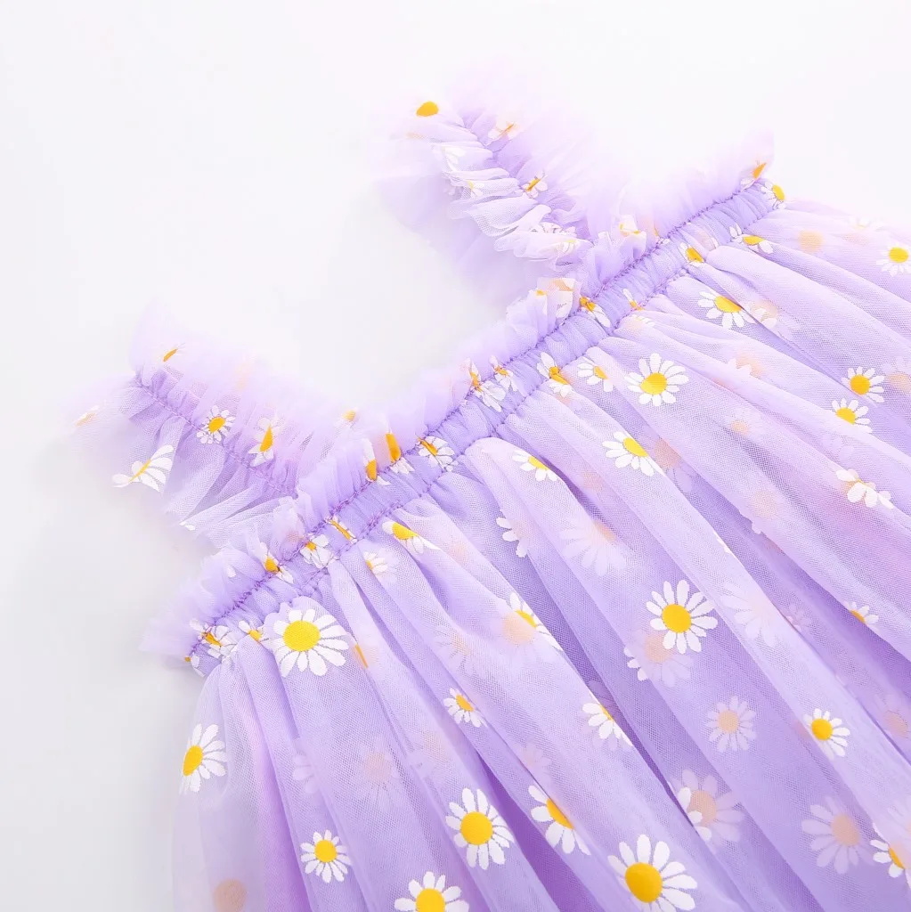Kleinkind-Tüllkleid für Babys, – Embroidery Daisy Bewertung und Preis