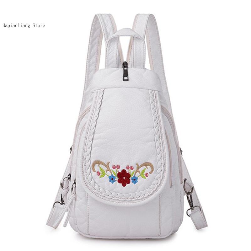 Frauen Kleine Brust Taschen Mo – Embroidery Daisy Bewertung und Preis