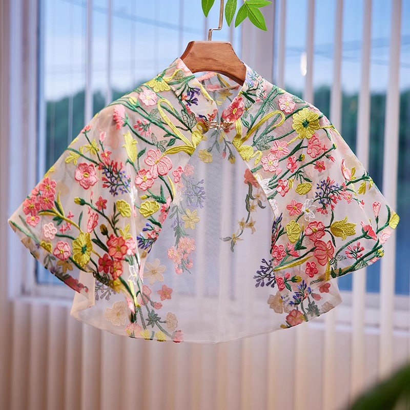 Damen Frühling Sommer Blumenst – Embroidery Underlay Bewertung und Preis